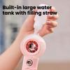 High Speed Spray Portable Handheld Fan Rechargeable Turbo Fan With 4 High Speeds for Travel Outdoor Camping