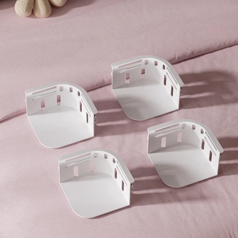 4pcs/set Bed Sheet Fasteners Sheet Ties Multifunctional Use Heavy Duty Bedsheet Corner Tightener Clips Home Supplies Fixator
