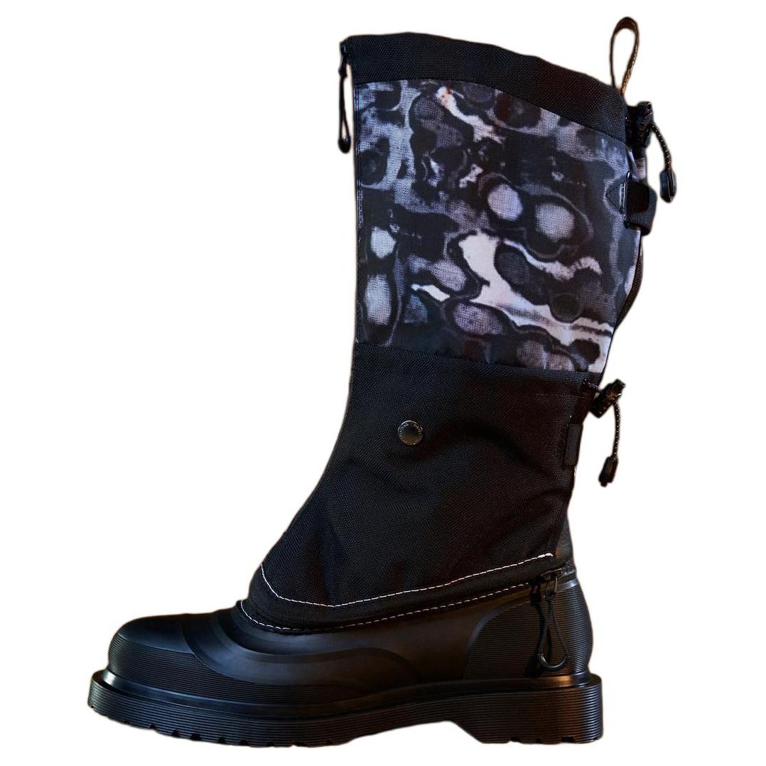 Dr. Martens 1460 Biker Boot Unisex Black Atlas Leather 31839009 38
