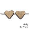 Heart Loose Beads For Valentine Bracelet Necklace DIY Vintage Jewelry Making Supplies For Charm