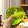 Combat Stress And Anger With This Green Apple Squeeze Toy, Effective Fidget Item For Friends.