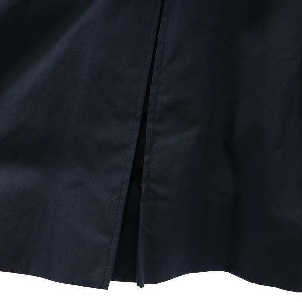 BURBERRY Made in the UK Stainless collar coat 50 Navy Waist belt Men's Used