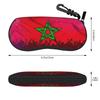 Morocco Maroc Flag Moroccan Glasses Case Girl Portable Accessories  Glasses Box Gift Sunglasses Box