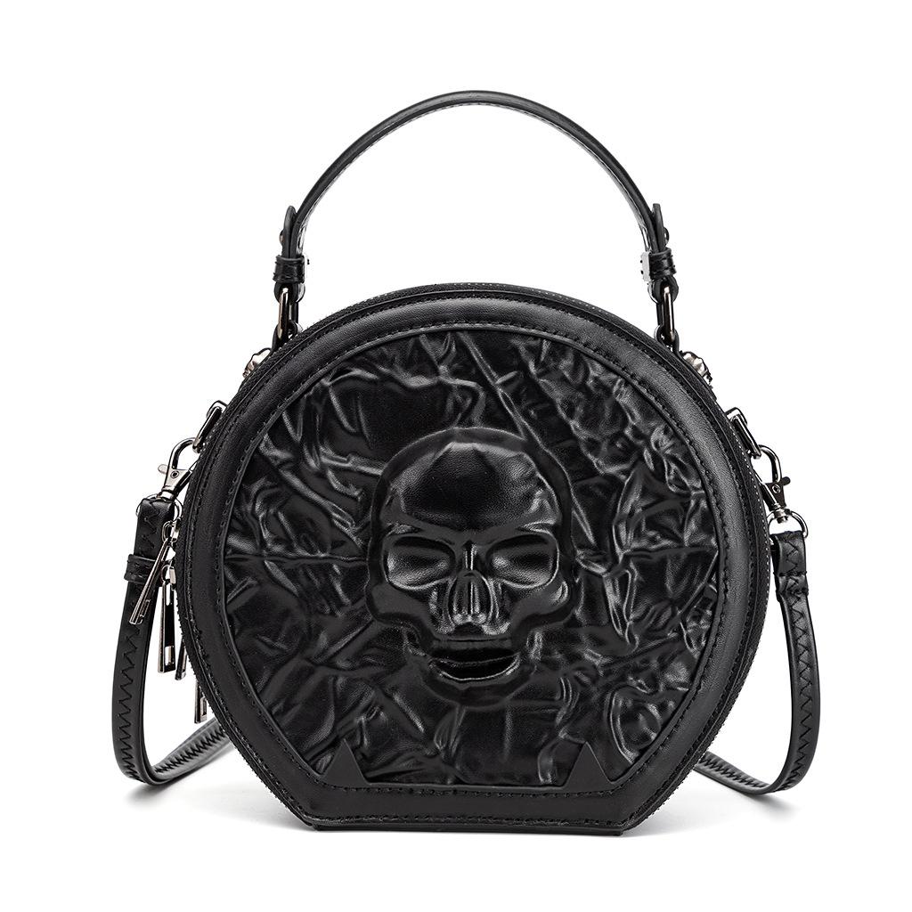 Banquet Gothic Messenger Bag Halloween Niche Dark Embossed Banquet Ladies Shoulder Bag