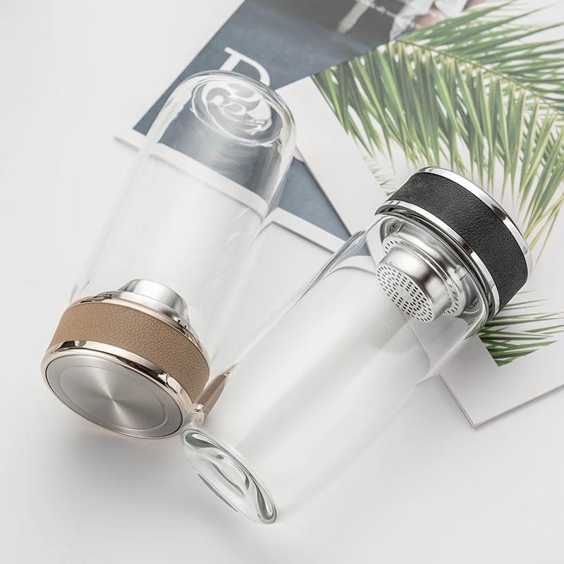 

Mingzhanxuan High Borosilicate Glass Tea Infuser Tumbler