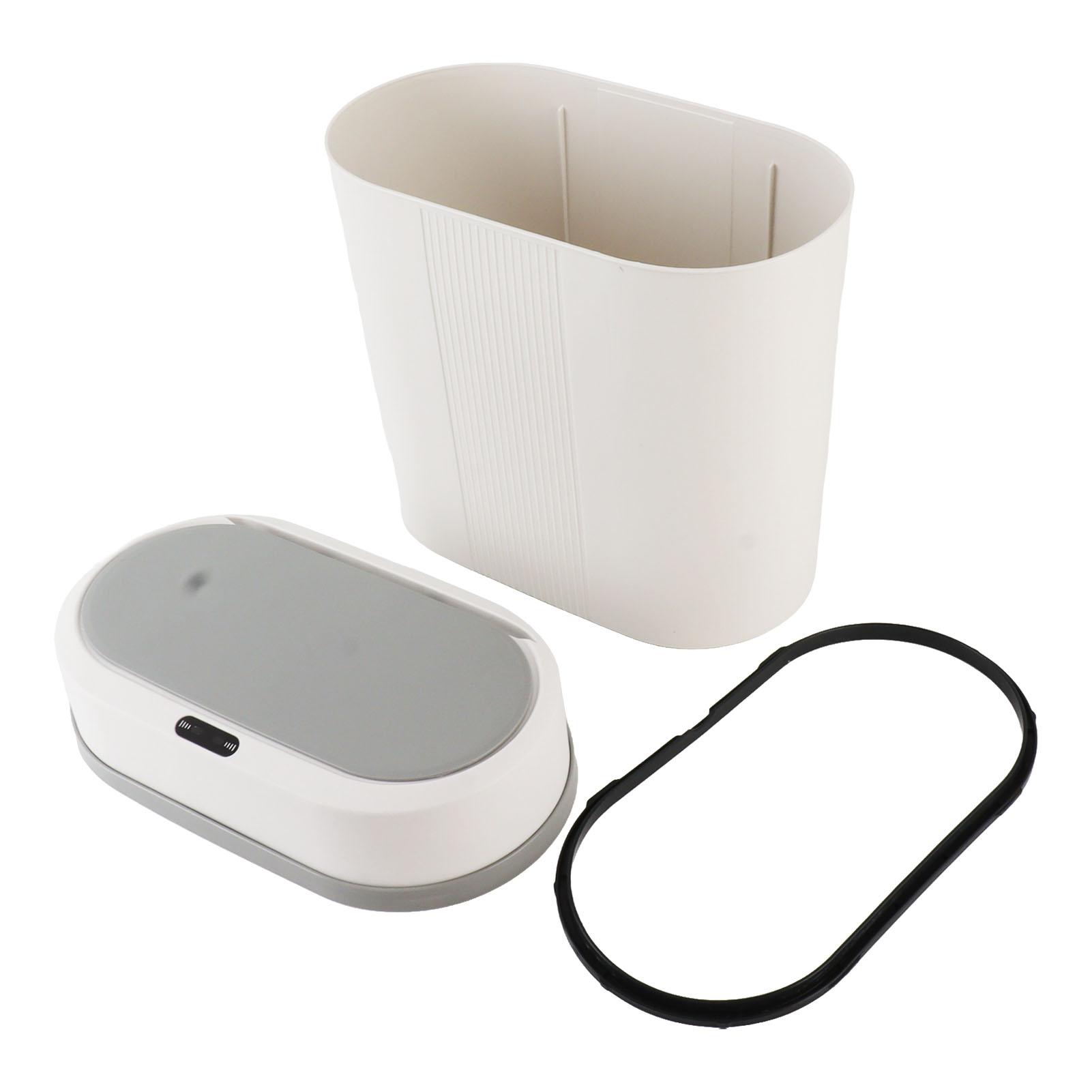 

12L Smart Trash Can Battery Powered Motion Sensor Automatic Induction Garbage Can for Bedroom Bathroom Kitchen