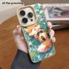 Phone Case: Lambskin 2D Flat Samsung Galaxy A34 A35 M05 M06 S20 S22 S21 FE Plus 5G Protective Case, Little Fox in the Lotus Pond, Christmas and Hallow