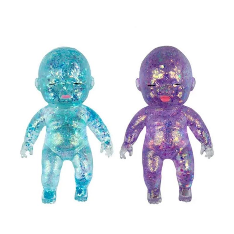 Baby Squeeze Toy Squishy Baby Slow Stress Ball Rebound Decompression Toy For Adult Kid Relieve Stress