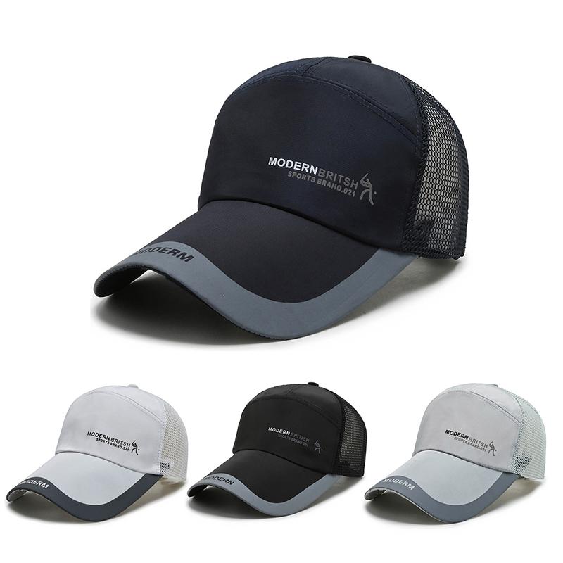 Spring Cotton Sports Cap Baseball Caps Men Women Baseball Hats for Outdoor Golf Fishing Mesh Snapback Hat