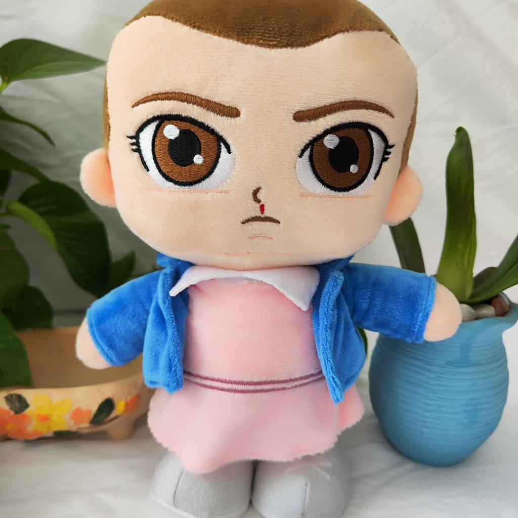 Cartoon Anime Plush Dolls Eleven Mike Demogorgon Stuffed Toy Man-Eating Flower Gift For Friends And Anime Lovers Halloween Decor