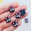 30 Pcs New Lovely Mini Kawaii Cartoon Animal Black Kitten Resin Diy Jewellery Manicure Hairpin Accessories Decorate A61