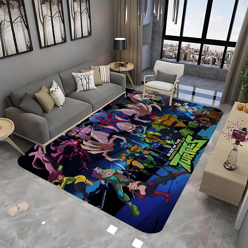 N-Ninja Turtles Kitchen Mat Cheaper Anti-slip Modern Living Room Balcony Printed Modern Home Decor