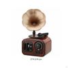 Retro Gramophone Music Box Rotating Turntable Phonograph Decorative Piece Vintage