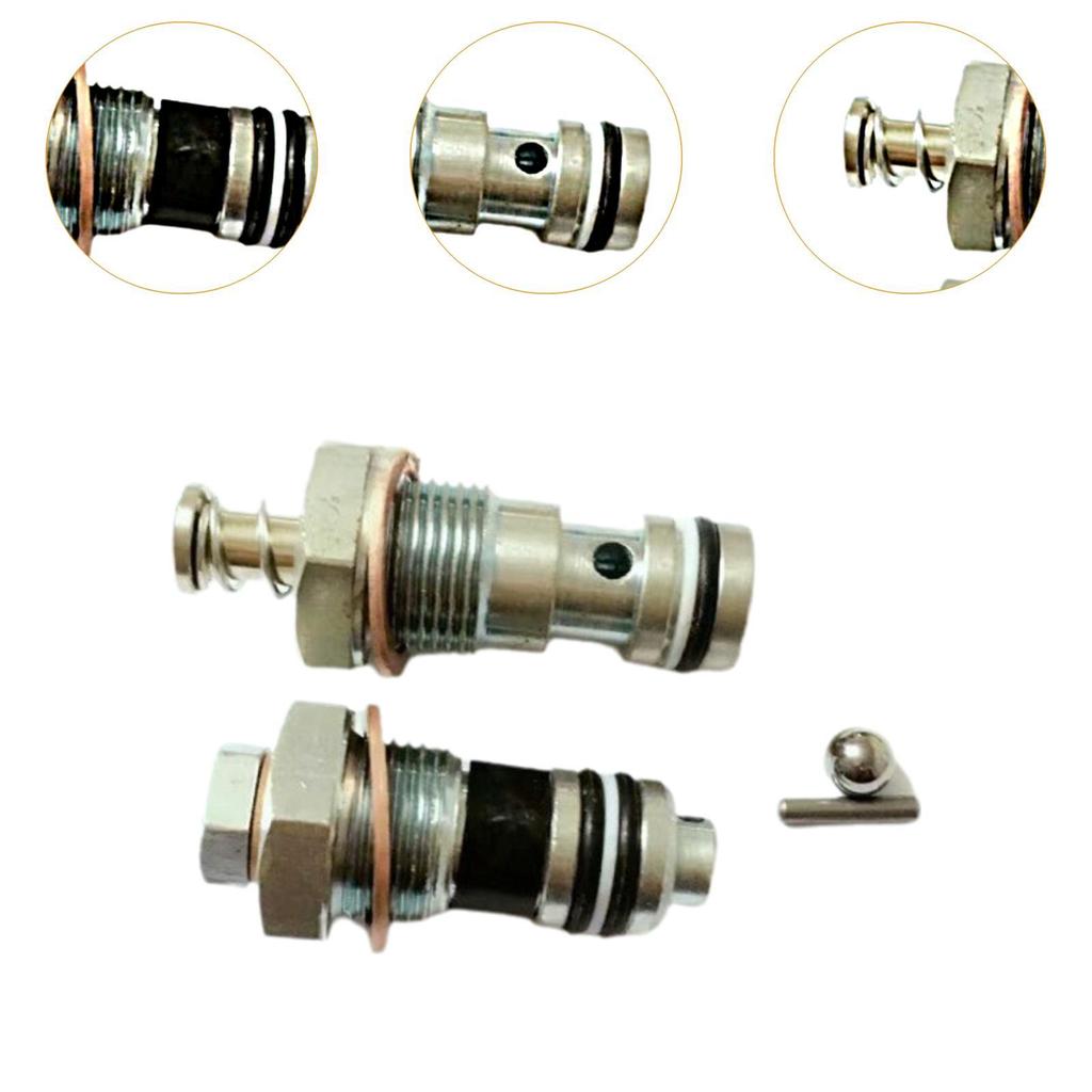 Kit di riparazione per valvola a otturatore, coppa dell'olio, pompa dell'olio per transpallet idraulico, accessori per trasportatore idraulico