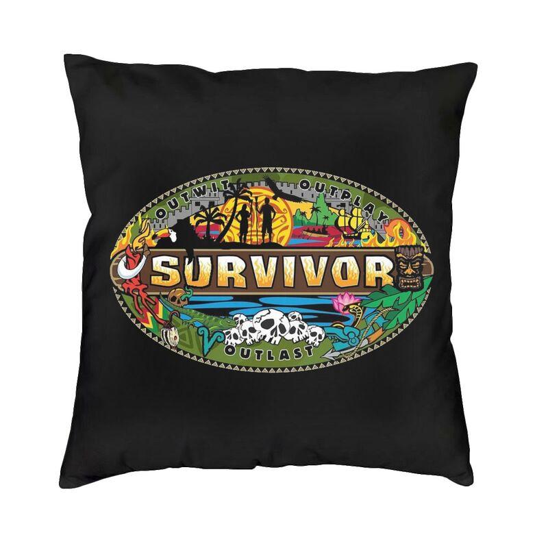 Reality Tv Survivor Nicaragua Cushion Covers Sofa Home Decor Square Throw Pillow Cover 40X40Cm