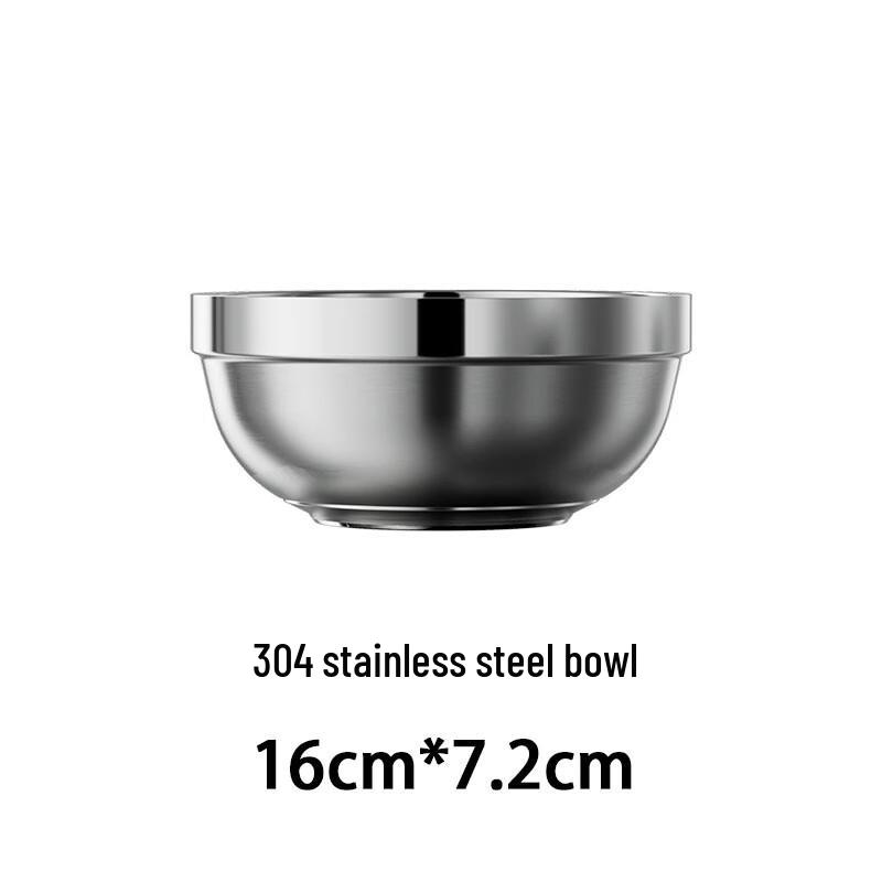 Двухслойная миска Shangpin из нержавеющей стали 304