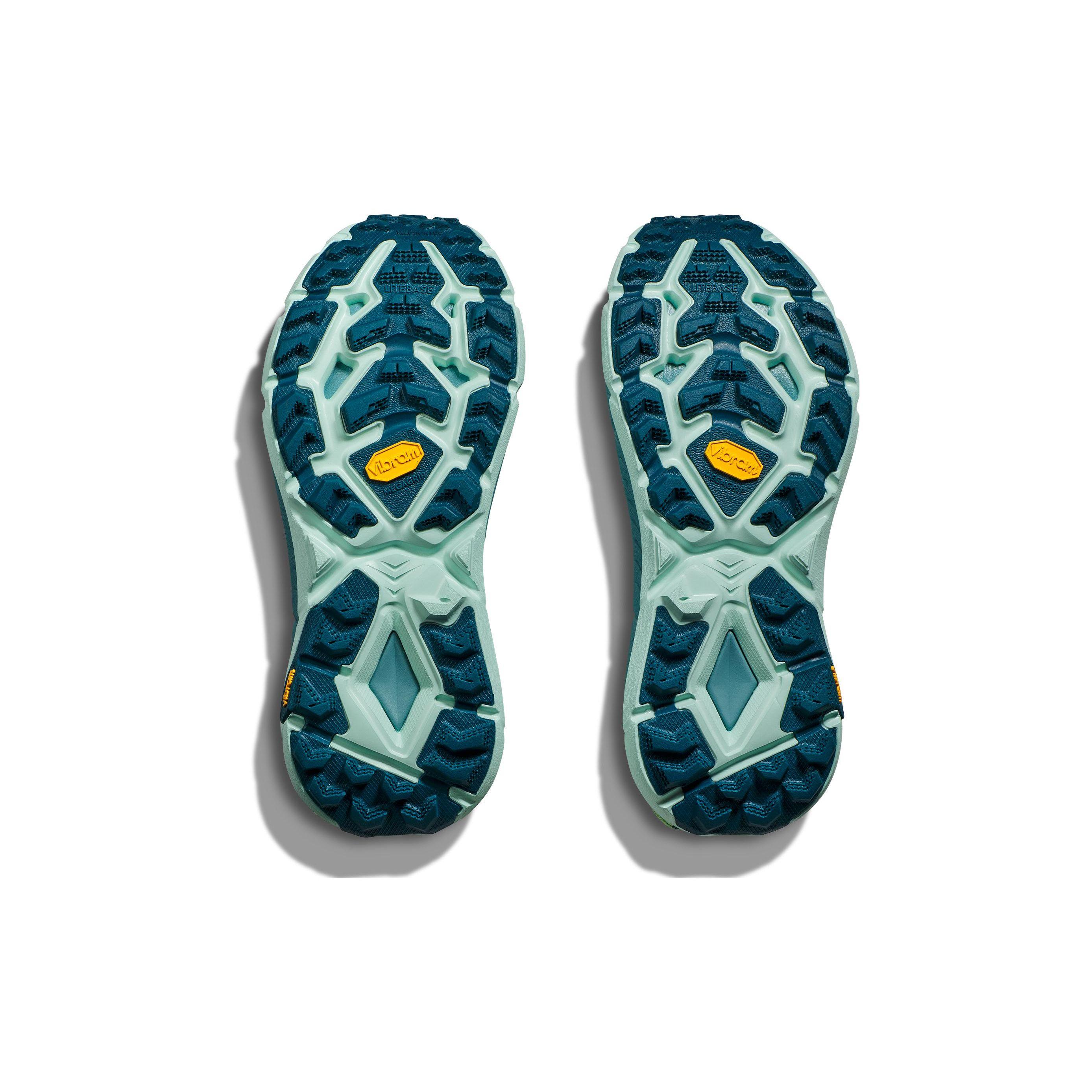 Hoka One One Mafate Speed 4 Lime Glow Ocean Mist (Женский) Женские кроссовки 1131056-LGOM — фото 4