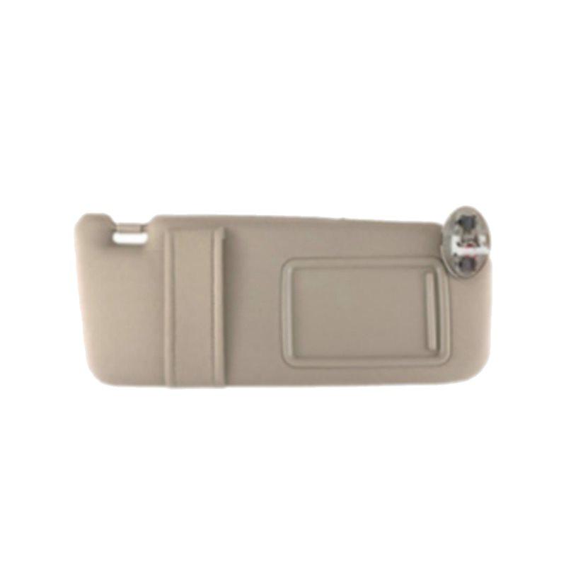 Car Front Sun Visor With Light Makeup Mirror Sunshade 74320-06800-E0 74310-06770-E0 For Toyota Camry 2007-2011 Right Beige Right side
