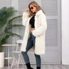 Women's Faux Fur Coat Top Plush Lapel Coat Long Fashion Autumn And Winter New Style