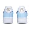 Nike Air Force 1 Abrasion Resistant Low Top Skateboard Shoes Women's Light Blue FV3654-111(Team252-)