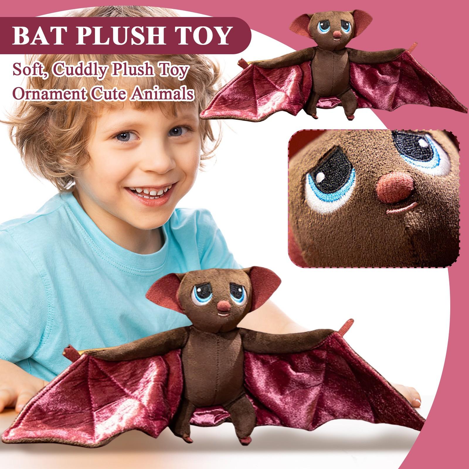 

Мягкая, приятная на ощупь плюшевая игрушка-украшение, милые животные One Size коричневый