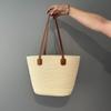 Straw bag women's summer woven bag handbag seaside vacation messenger bag large capacity women's bag tote bag