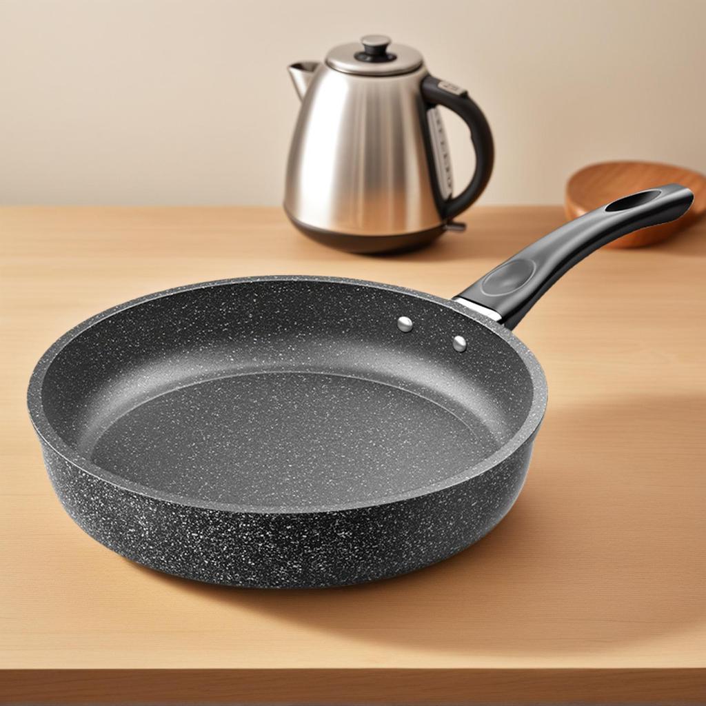 Non-Stick Frying Pan Induction Nonstick Frying Pan Skillet Metal Cookware Kitchen Supplies For Induction Ceramic Stove Cooktop