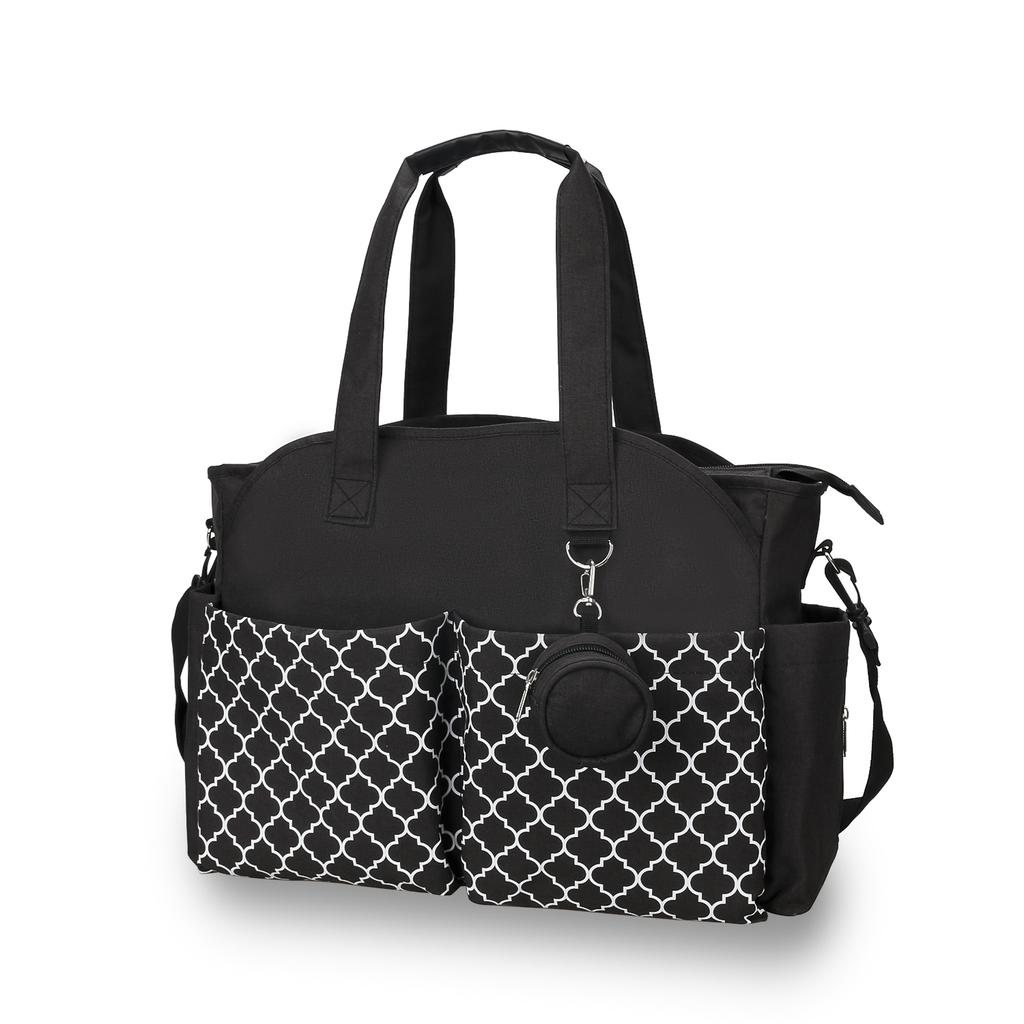 Diaper Bag Tote Baby Changing Bag With  Shoulder Strap Portable Waterproof And Large Capacity For Mom