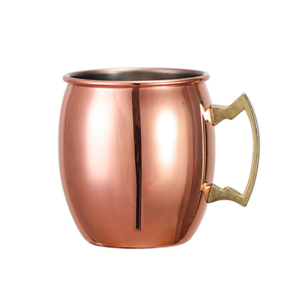 

Fall-resistant Moscow Mule Mug with Handle Water Cup Multi-purpose Cocktail Wine Cup Man