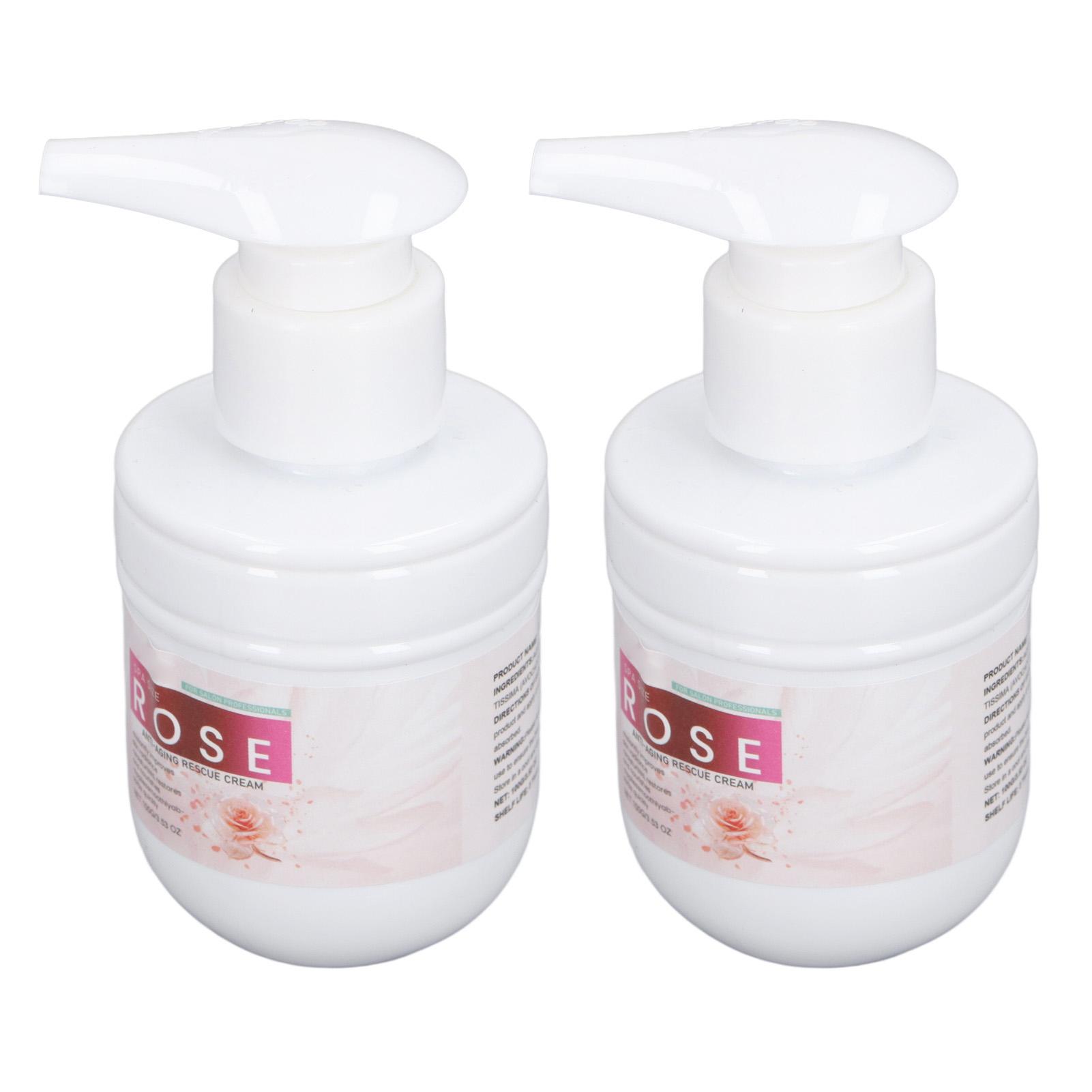 

2 шт. 100 г Крем для тела с розой против морщин Увлажняющий Глубоко увлажняющий Разглаживающий Ухаживающий крем для всех