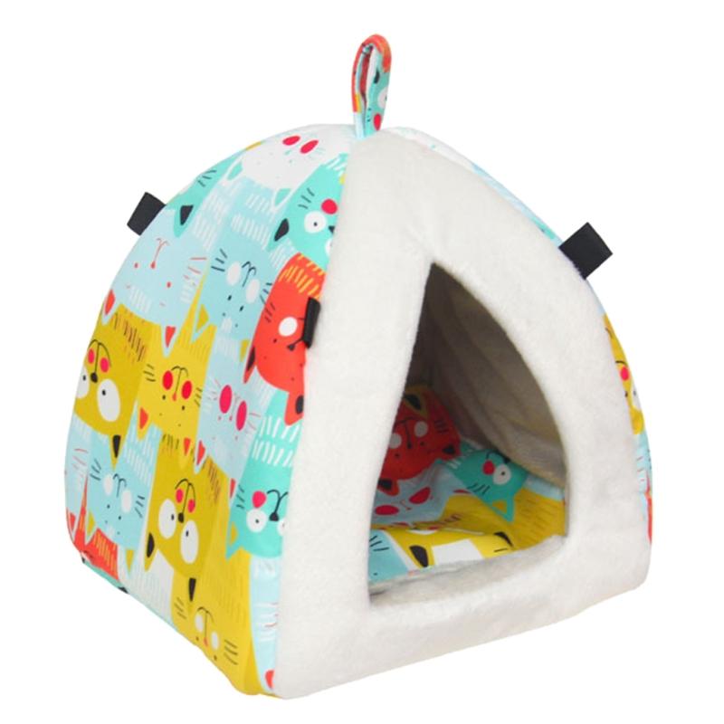 Hamster Warm House Pet Nest Hammock Bed for Small Animals Cage Accessories for Guinea Pig Sugar Glider Ferret Golden Bear