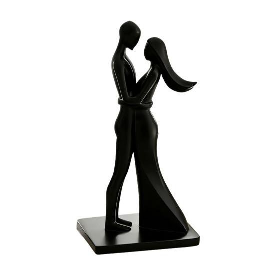 Couple Figurine 3D Printed Statue Modern Hugging Couple Romantic