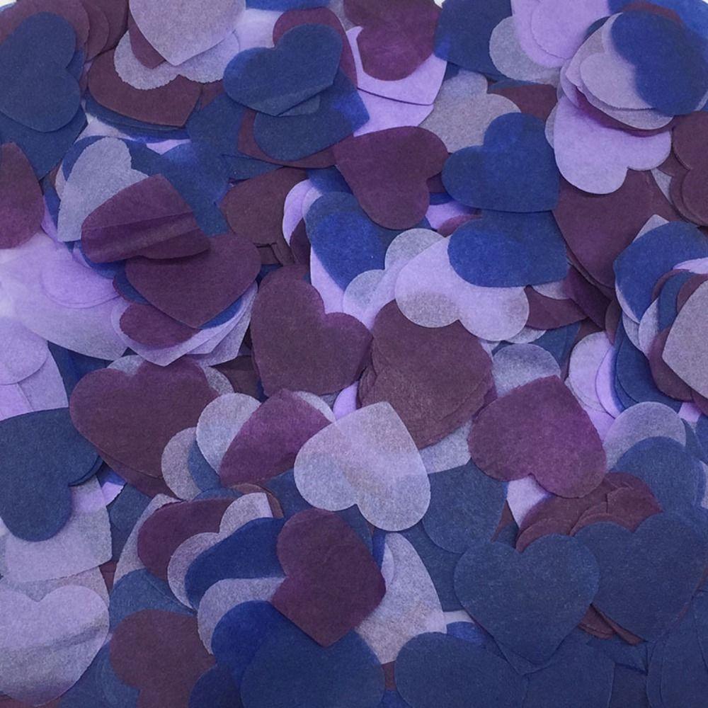 Party Heart Shape Table Decoration Home Decor Balloon Filler Confetti Tissue Paper Party Supplies