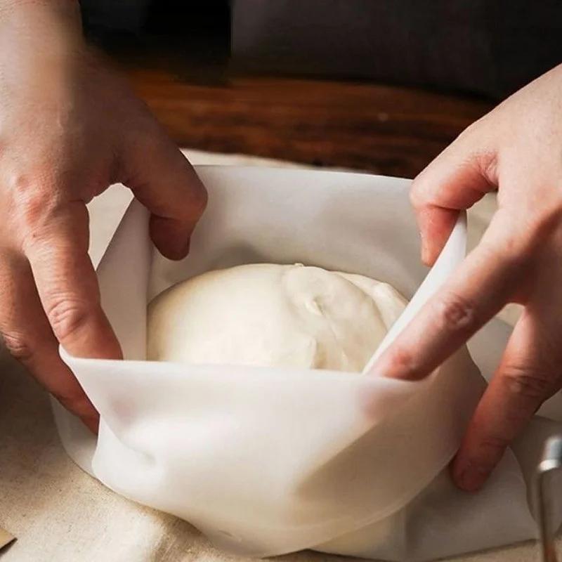 Silicone Kneading Dough Bag Flour Mixer Bag Versatile Dough Mixer for Bread Pastry Pizza Kitchen Tools