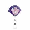 Unisex ID Name Cards Holders Retractable Badge Reel Cartoon Hospital Medical Icons Lovely Nurse Doctor Clip Brooches Keychains