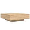 VidaXL Table basse chêne sonoma 100x100x31 cm bois d'ingénierie 836597