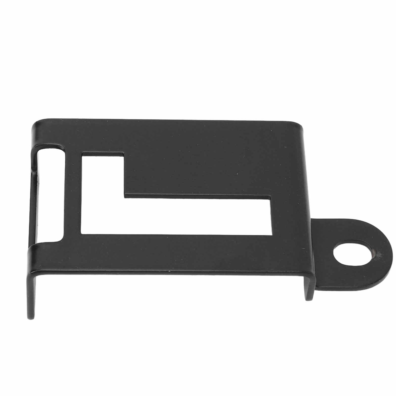 

Motorcycle Rear Brake Fluid Reservoir Guard Shield Protection Iron Black for KLX 300 KLX250S