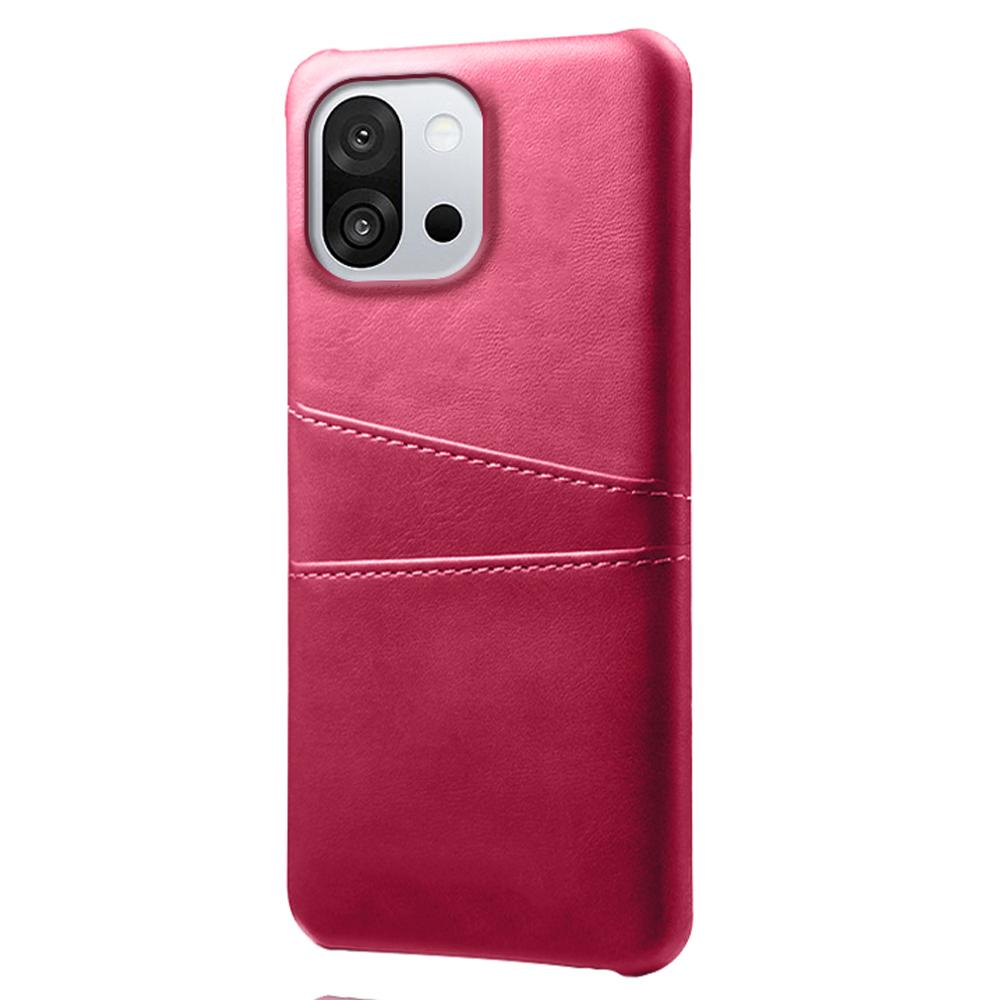 

Чохол для OnePlus 13T 5G з подвійними слотами для карток PU шкіра+твердий PC чохол для телефону Rose