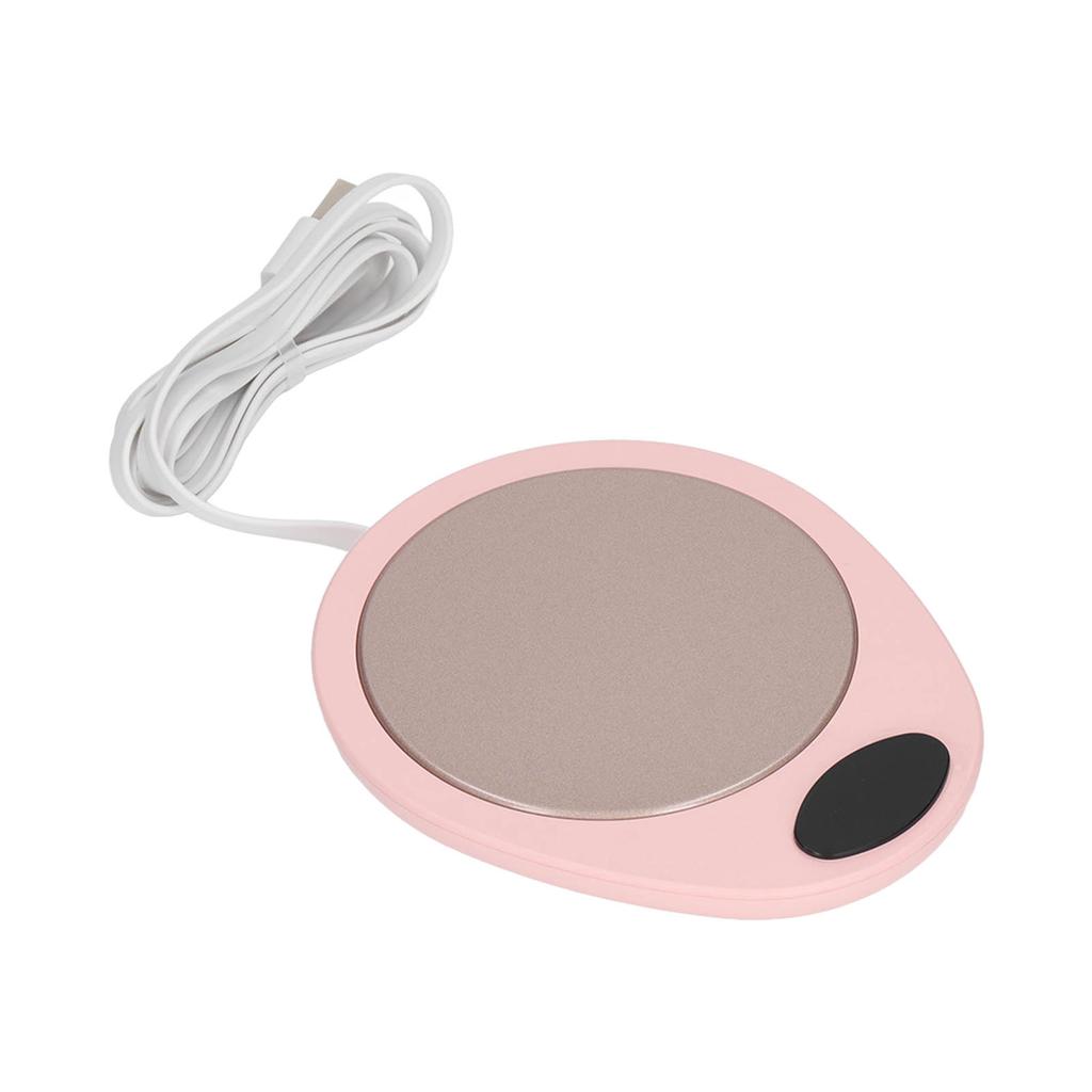 USB Mug Warmer Constant Temp Waterproof Adjustable Electric Beverage Heating Plate for Ceramic Coffee Cups