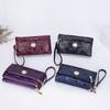 Women's bag single shoulder oblique span fashion embossed clutch bag middle-aged twin source bag