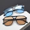 New Retro Square Sunglasses, Fashion Trend Anti-UV Sun Glasses, Stylish High-End Shades for Summer Daily Wear