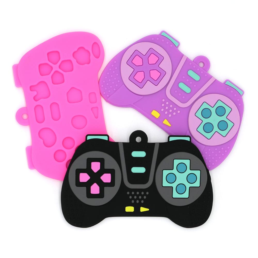 Montessori Baby Silicone Teether Toys Toddler Remote Control Boys Girls Gift Sensory Toys