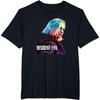 Resident Evil: Requiem Jade Wesker Gradient Hair Character Graphic T-Shirt | Horror Game/Series Fan Streetwear Tee