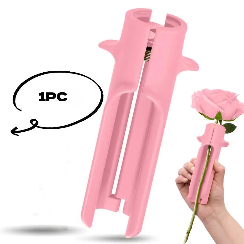 Rose Thorn Removal Tool Rose Thorn Remover Leaf Peeler Flower Remover Home Flower Shop Gardening Thorn Removal Leaf Removal Tool розовый