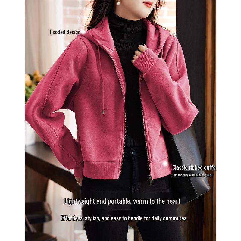 Demana Women's Fleece Lined Hooded Jacket