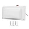 RV Side Air Vent Fan 12V 15W High Power Side Air Vent Ventilation Exhaust Fan for Rv Campervan Trailers
