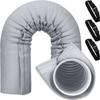 Three Layer Insulation Sleeve for AC Hoses Designed for Easy Installation and Maintenance for Portable Air Conditioners