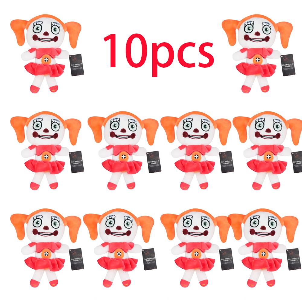 spot New FiveNight At Freddy Fnaf Cute Plush Toys Game Doll Bonnie Bear Foxy Cartoon Stuffed Dolls Freddy Toys For Children Gif