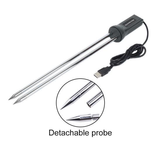 MD7822 Digitales Getreide-Mais-Reis-Feuchtigkeits-Temperaturmessgerät LCD-Feuchtigkeitstester