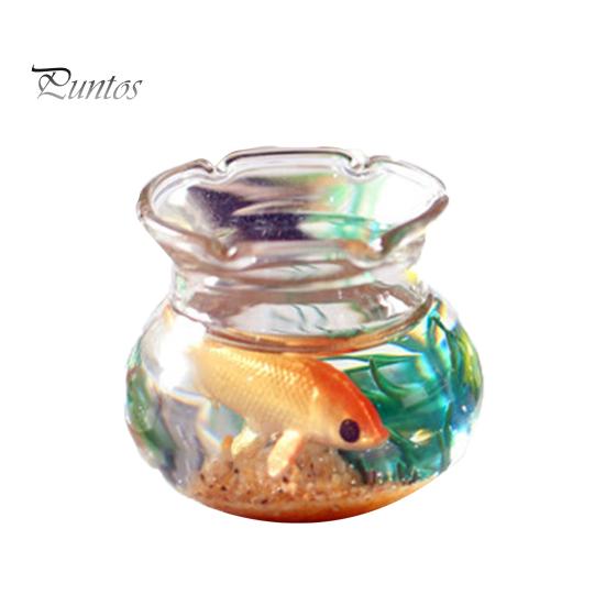 

Миниатюрная игрушка, очаровательные многофункциональные интересные мини-аквариумы, украшения для дома Round